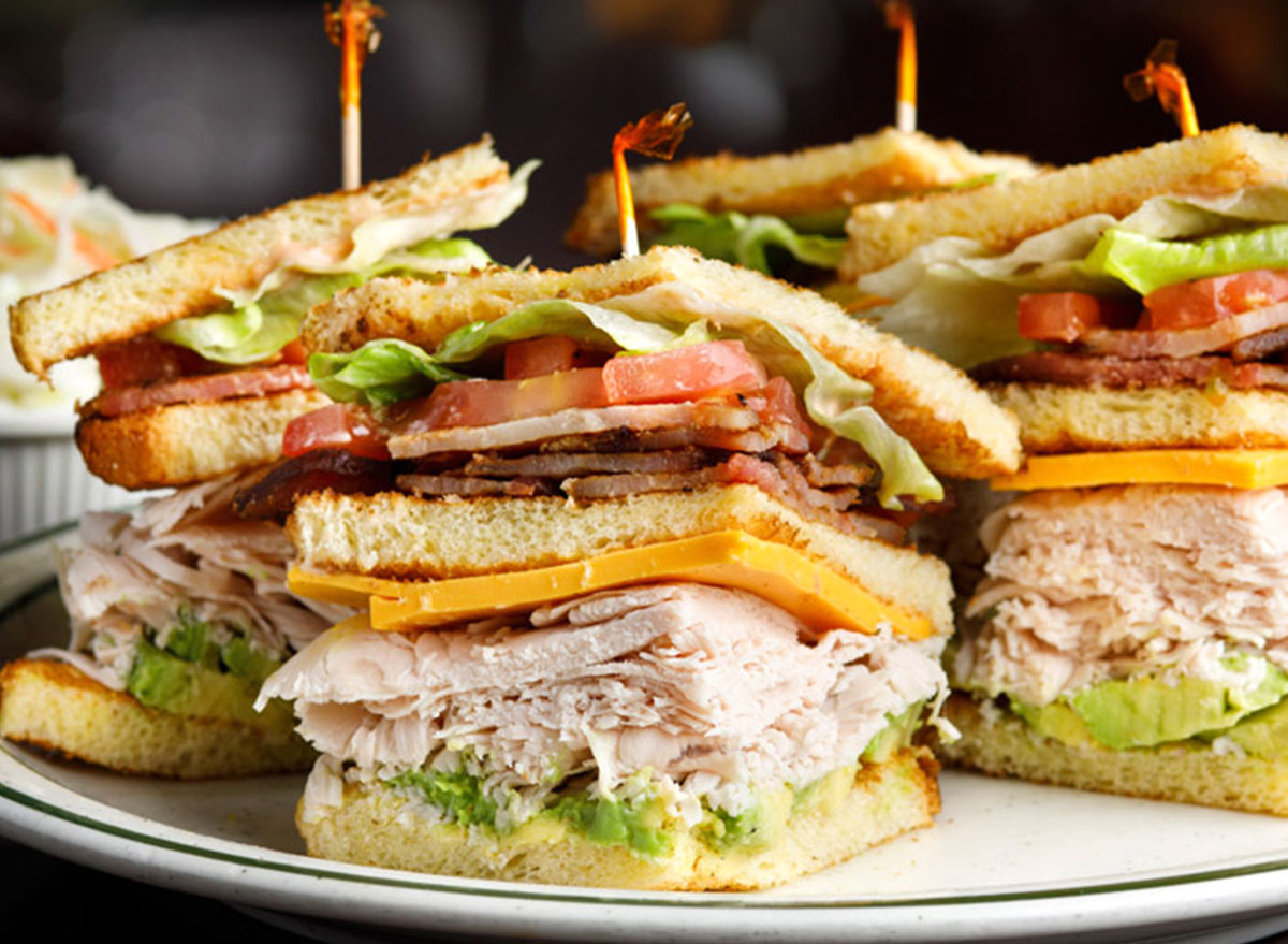Brent's Deli Special Club Sandwich