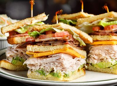 Brent's Deli Special Club Sandwich