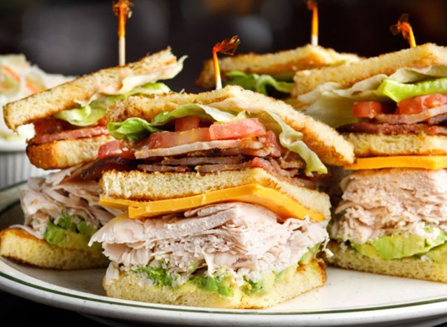 Brent's Deli Special Club Sandwich