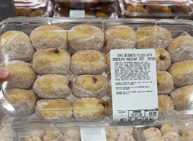 Chocolate Hazelnut Mini Beignets