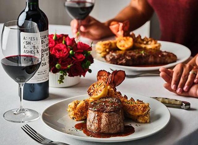 Flemings Valentines Day Surf & Turf