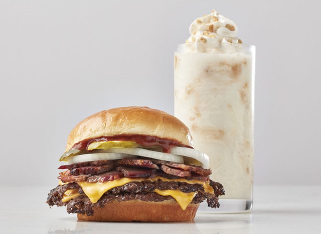 Freddy's BBQ Brisket Steakburger 