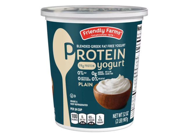 Friendly Farms Fat Free Plain Greek Yogurt