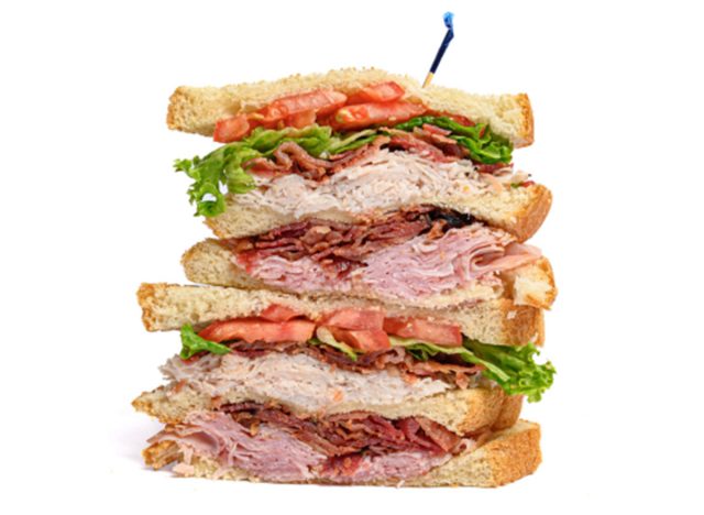 Groucho's Deli Club Sandwich