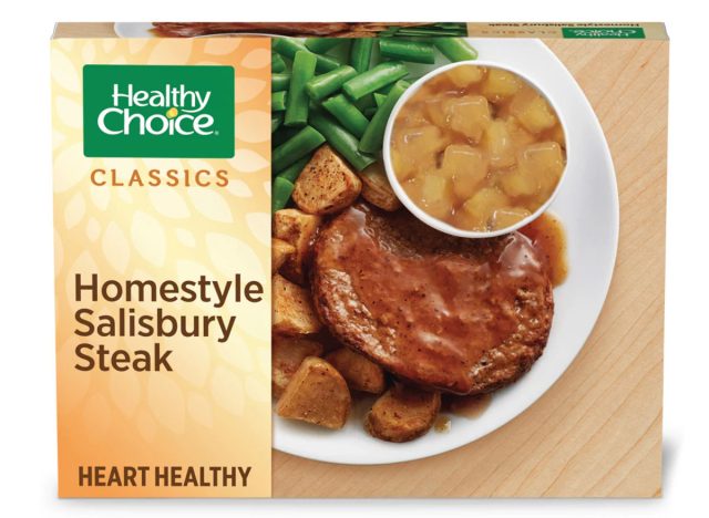 Healthy Choice Homestyle Salisbury Steak Frozen Meal