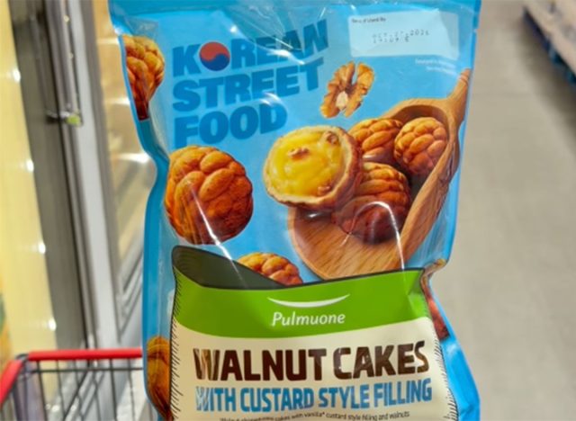 Korean Street Food Custard Walnut Cakes