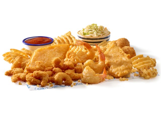 Long John Silver's Super Sampler Platter