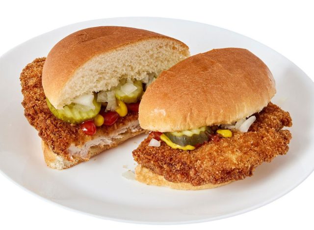 Maid-Rite Tenderloin Sandwich