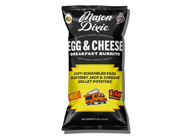 Mason Dixie Egg & Cheese Breakfast Burrito