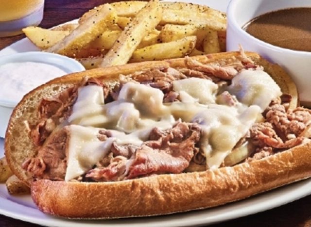 Miller's Ale House Slow Roasted Prime Rib French Dip