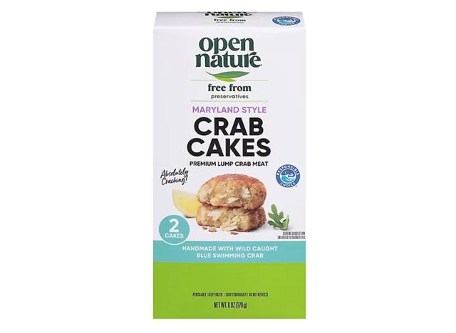 Open Nature Crab Cakes Premium Lump Maryland Style