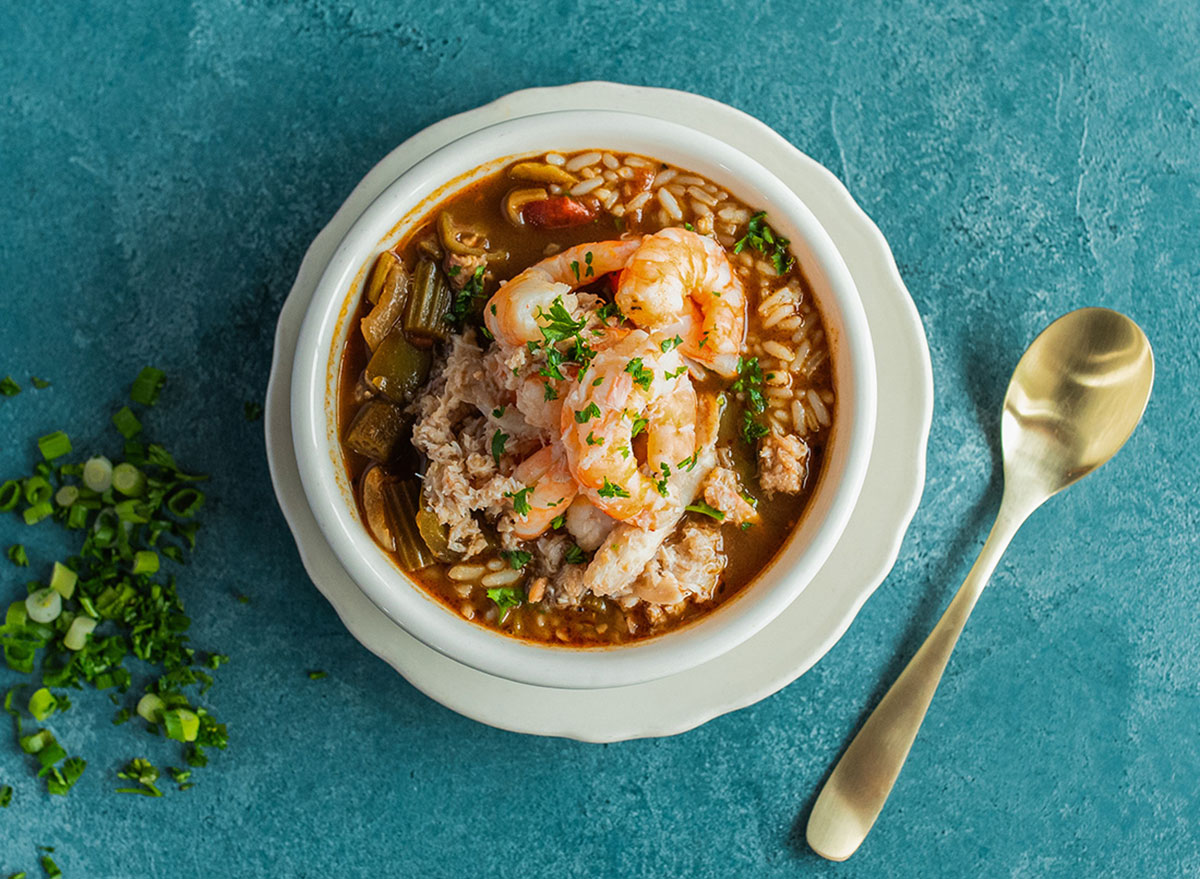 5 Chain Restaurants With the Best Seafood Gumbo, According to Diners