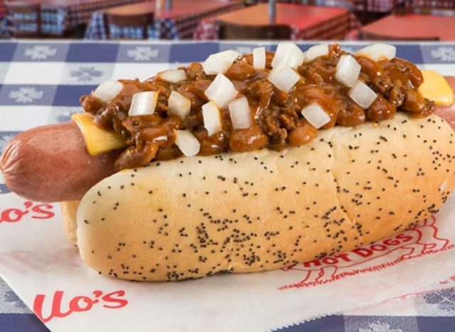 Portillo's Chili Dog 