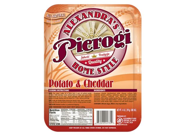 Potato & Cheddar Cheese Pierogi - Alexandra's