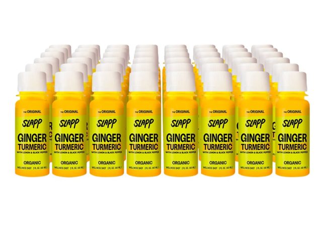 SLAPP Organic Ginger & Turmeric Daily Booster Shots