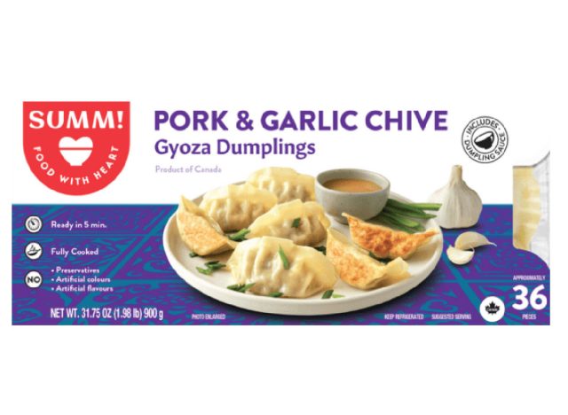 SUMM! Pork & Garlic Chive Gyoza Dumplings
