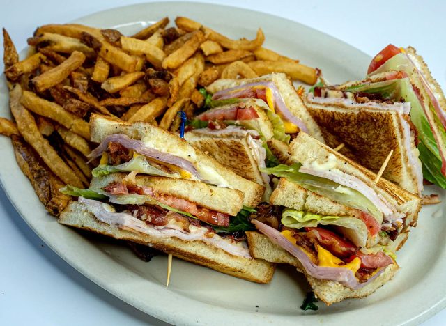 Snuffer's Colleyville Triple Decker Club Sandwich