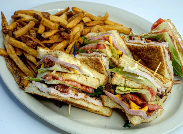 Snuffer's‌ colleyville triple Decker Club Sandwich