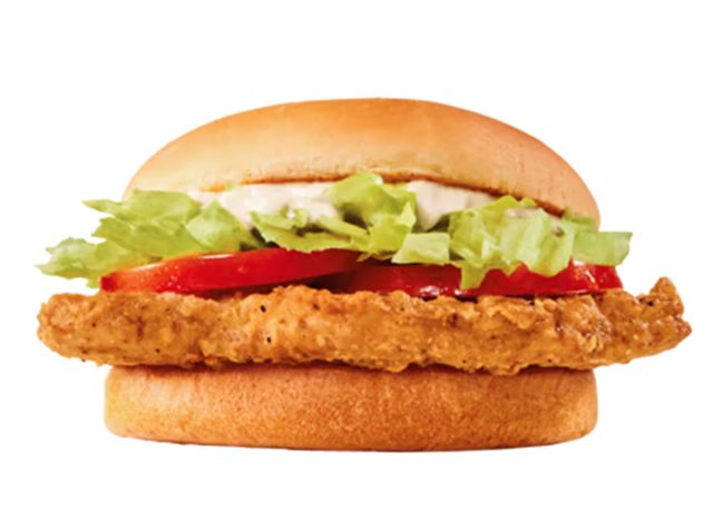 Sonic Pork Tenderloin Sandwich