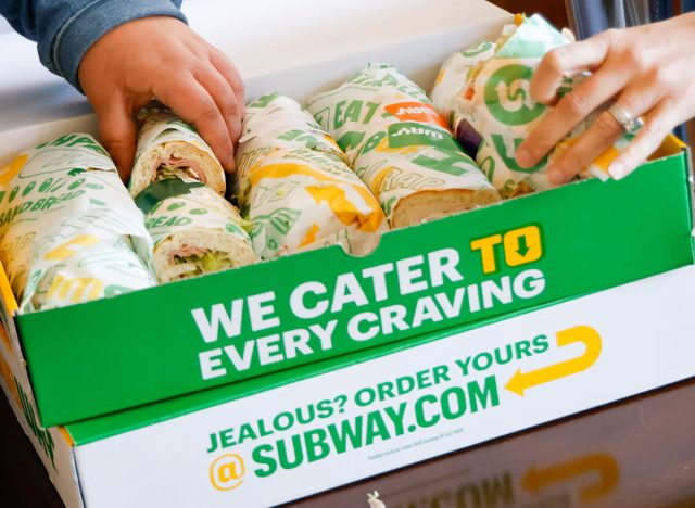 Subway Classic Sandwich Platter