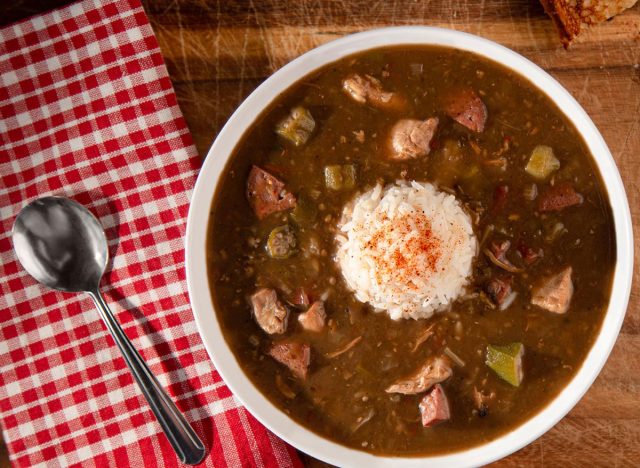 The Lost Cajun Seafood Gumbo 