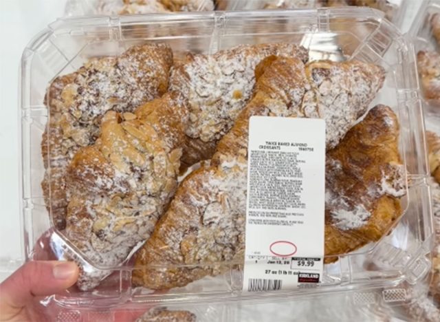 Twice Baked Almond Filled Croissants at Costco