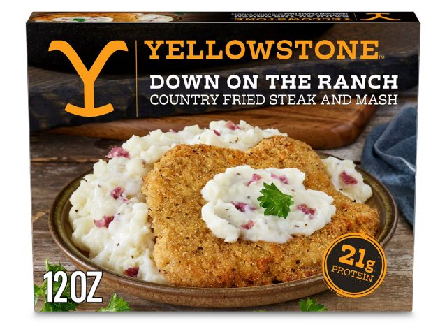 Yellowstone Country Fried Steak and Mash, Steak Dinner
