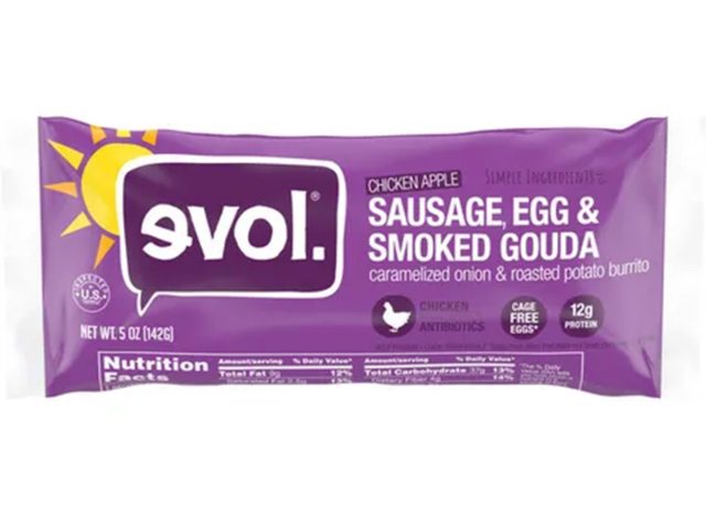 evol.® Sausage Egg & Cheese Frozen Breakfast Burrito