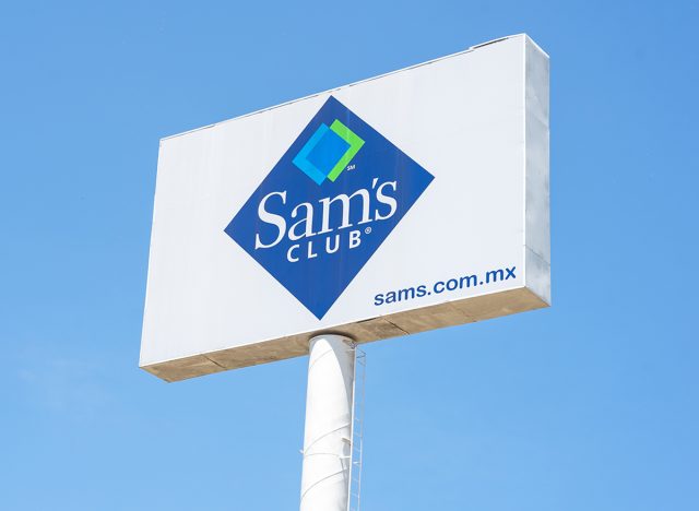 Sam's Club logo, Sams club wholesale superstore facade, Guadalajara, Jalisco, June 24, 2024.
