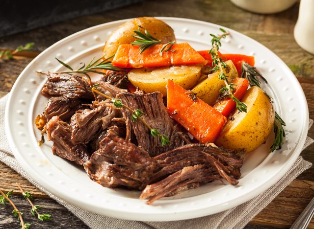 Pot Roast with Carrots and Potatoes