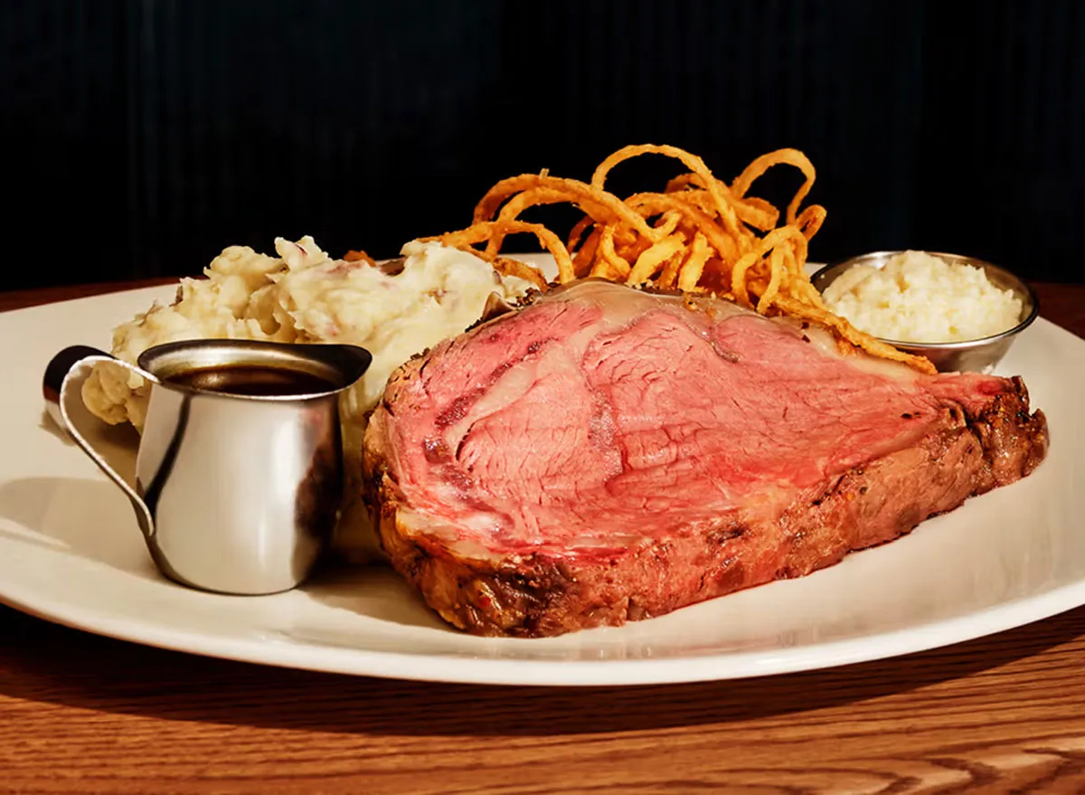 5 Steakhouses With the Best Prime Rib Dinners Right Now