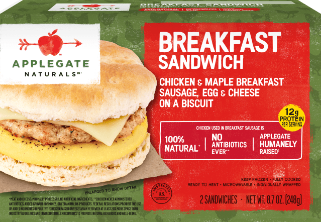 Applegate naturals chicken and maple sausage