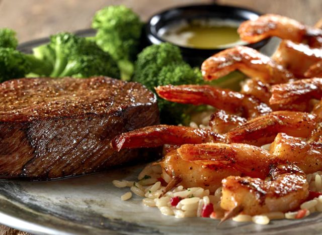 6 oz. Renegade Sirloin* with 8 ct. Redrock Grilled Shrimp