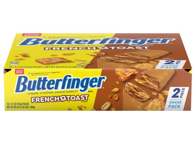 Butterfinger French Toast Bars