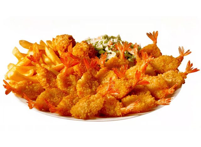 Captain D's Butterfly Shrimp Meal 