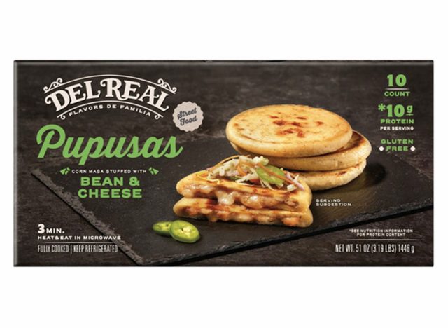 Del Real Foods Bean & Cheese Pupusas