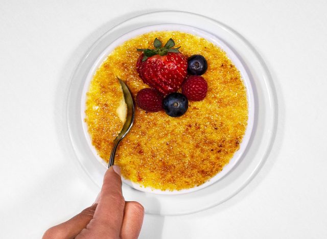 Fleming's Prime Steakhouse & Wine Bar Creme Brulee