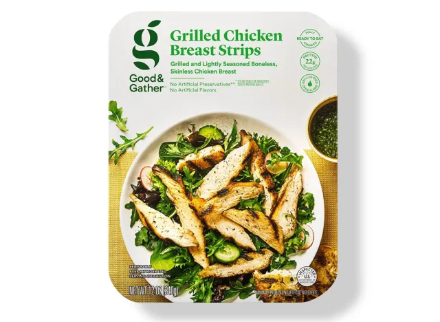 Grilled Chicken Breast Strips