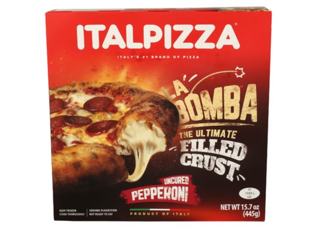 Italpizza Uncured Pepperoni La Bomba Filled Crust Pizza