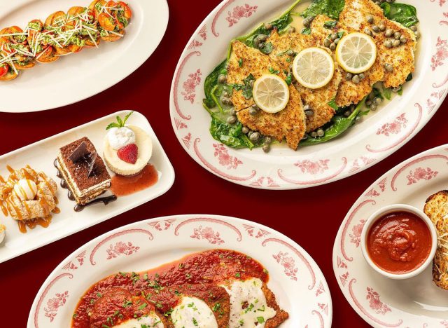 Maggiano's Little Italy Family Style Menu