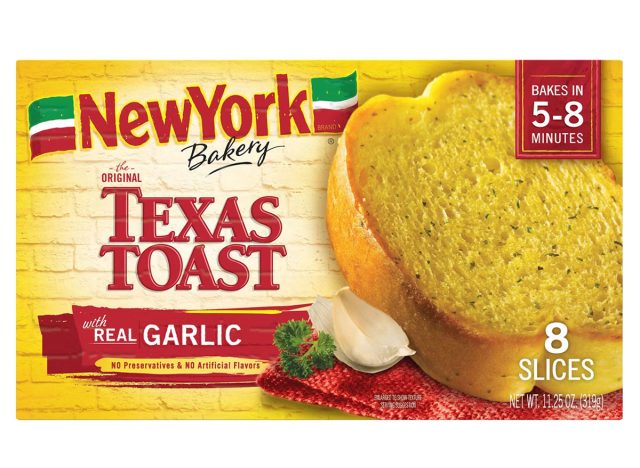 New York Bakery Frozen Garlic Texas Toast 