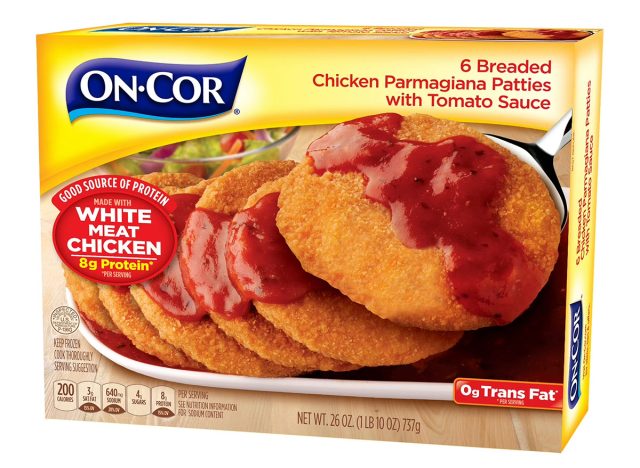 On-Cor Breaded Chicken Parmagiana with Tomato Sauce, Regular 26 Ounce Package Meal