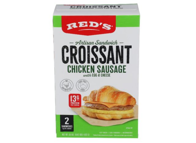 Red's All Natural Chicken Sausage With Egg & Cheese Croissant