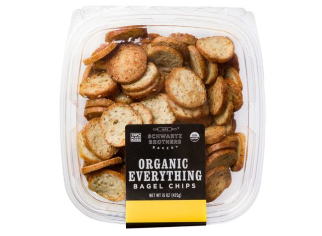 Schwartz Brothers Bakery Organic Everything Bagel Chips