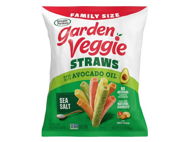 Sensible Portions Garden Veggie Straws Made with Avocado Oil, Sea Salt Flavor