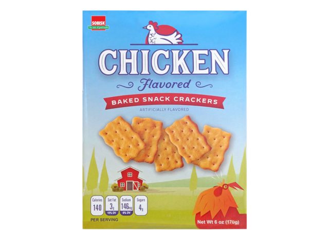 Sobisk Chicken Flavored Baked Snack Crackers