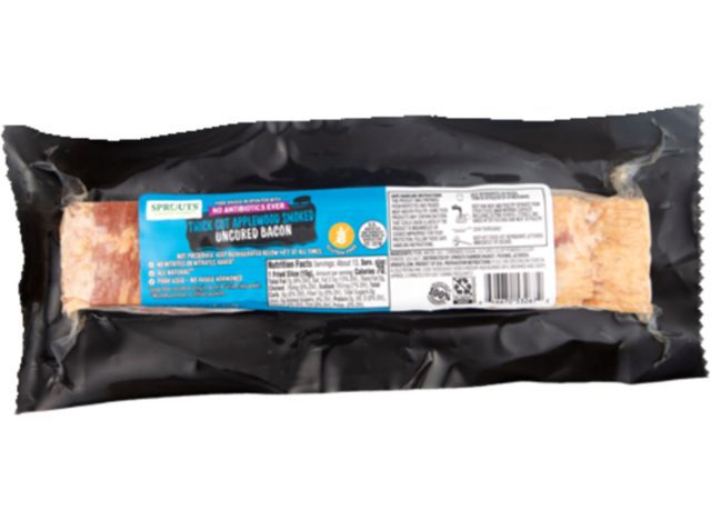 Sprouts Applewood Smoked Uncured Thick Cut Bacon