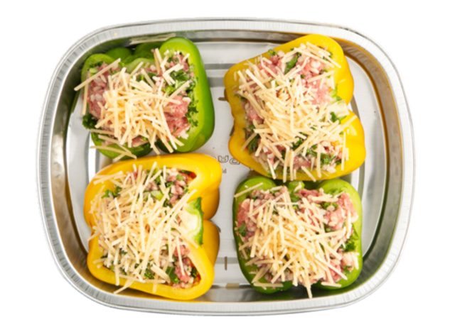 Sprouts Grass-Fed Beef Stuffed Peppers Meal