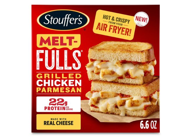Stouffer's Melt-FULLS Chicken Parmesan Frozen Sandwich High Protein Air Fryer Lunch