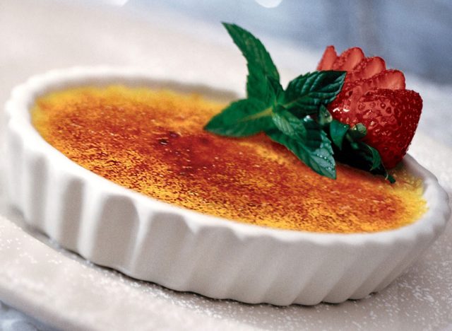 The Capital Grille Creme Brulee